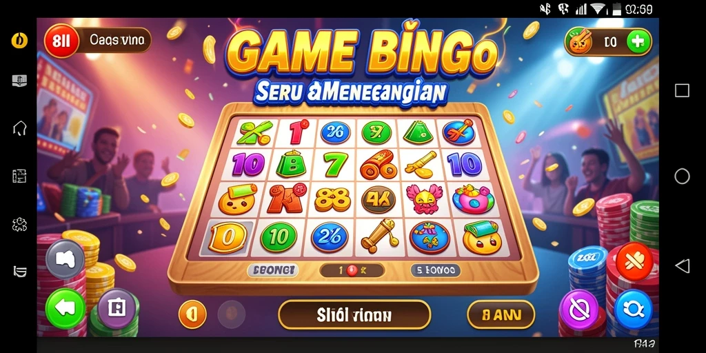 Tampilan gameplay 8II yang menarik dalam permainan Bingo.