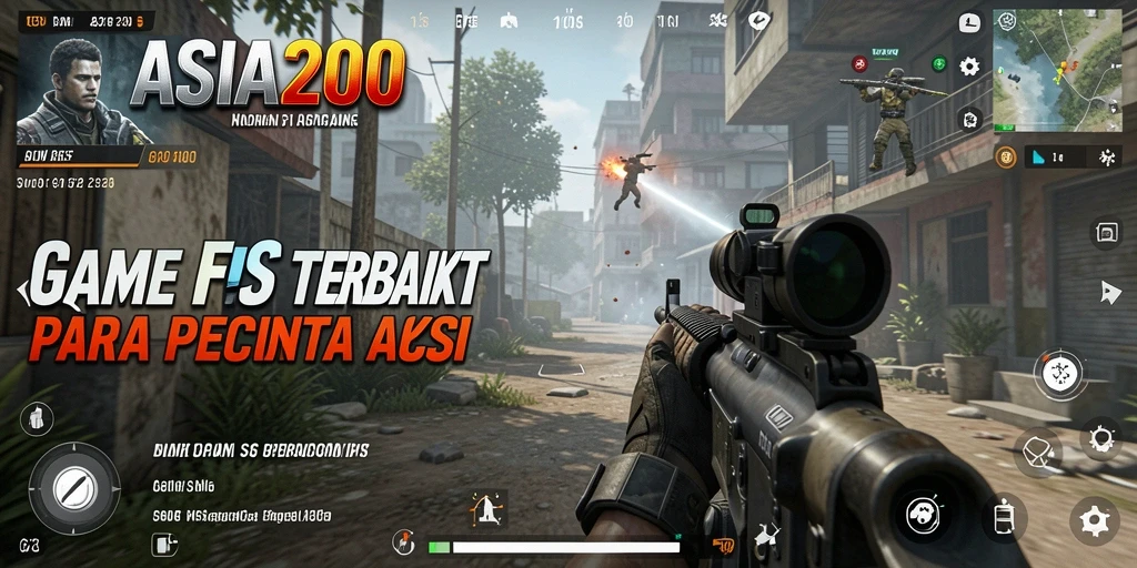 Screenshot gameplay ASIA200 yang menegangkan dan penuh aksi.