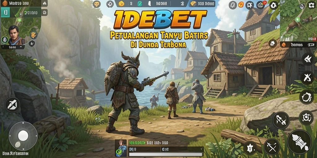 Screenshot gameplay Open World di IDEBET dengan visual yang menakjubkan.