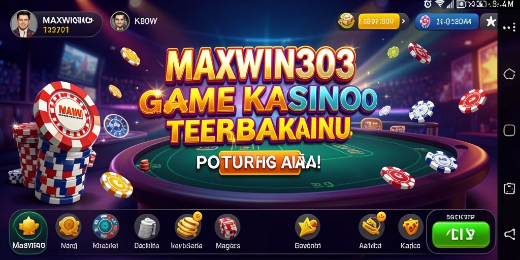Tampilan gameplay MAXWIN303 yang mengesankan dan menarik.