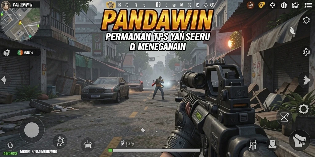 Gameplay seru dan mendebarkan dalam PANDAWIN.