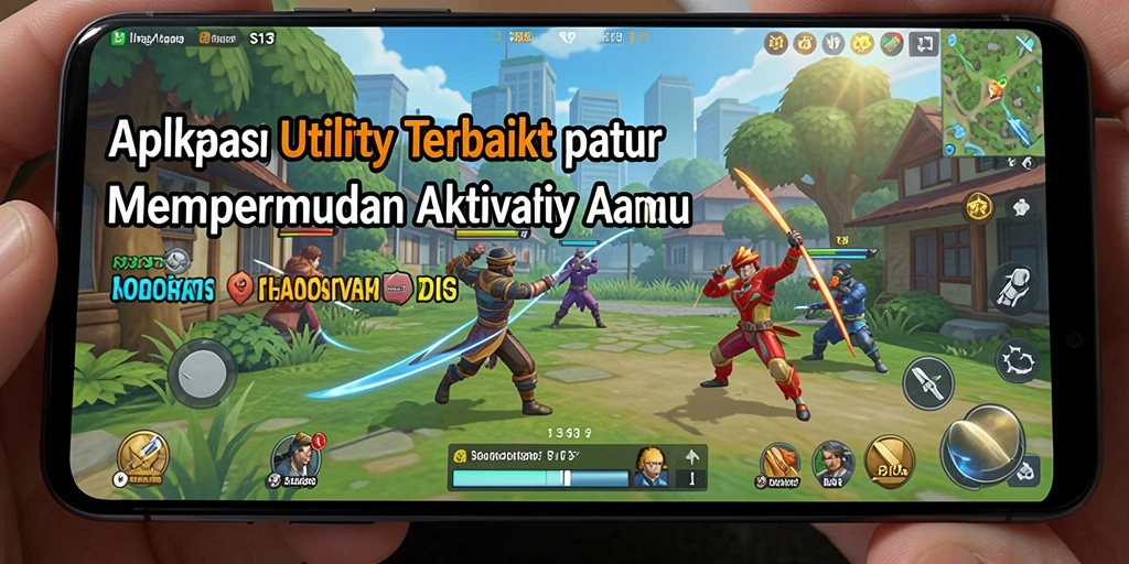 Tampilan antarmuka aplikasi S13 dengan fitur Utility yang mudah digunakan.