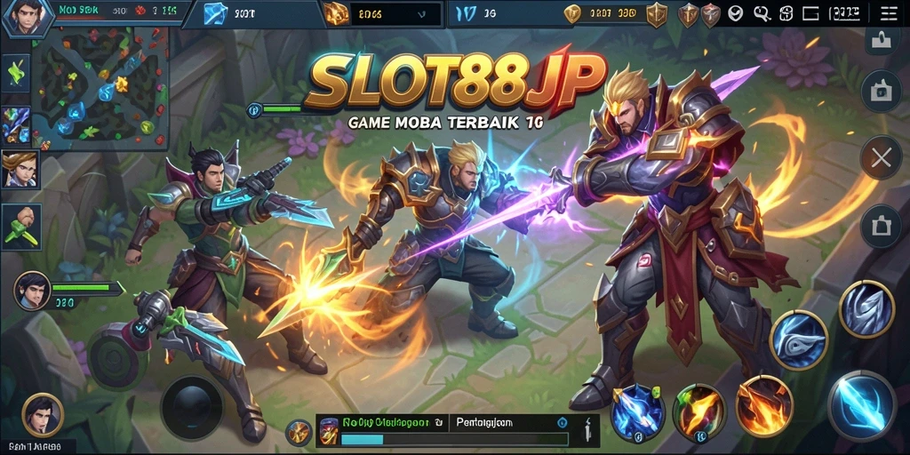 Gameplay seru SLOT88JP dengan pertempuran penuh strategi.